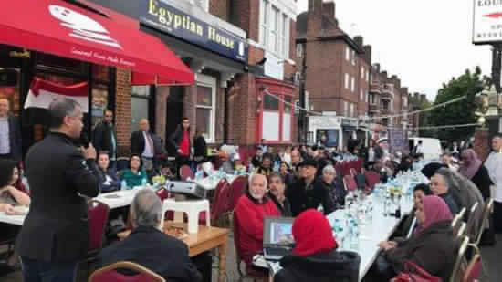 The Egyptian Family House Holds a Breakfast Party in London