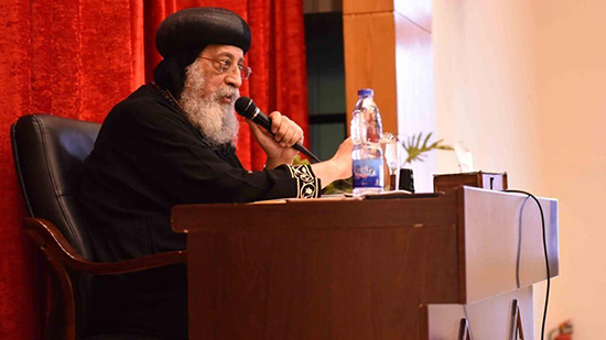 Pope Tawadros opens the conference of the service of the Coptic churches in Europe