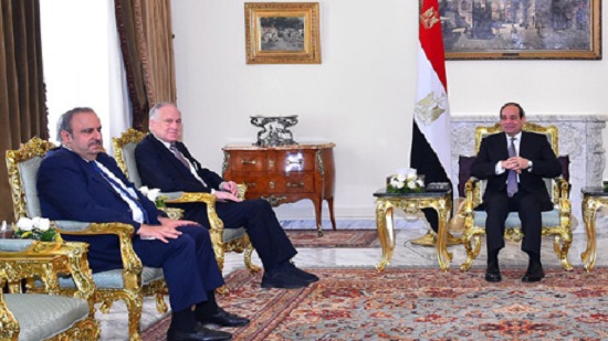 Egypts Sisi meets with president of World Jewish Congress