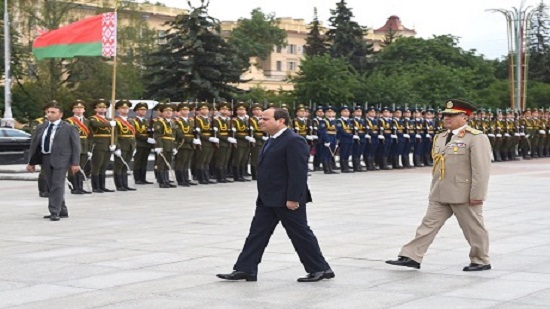Egypts Sisi, Belarus PM discuss anti-terror efforts, bilateral ties