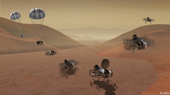 NASA plans drone mission to Titan, Saturns largest moon