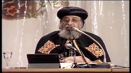 Pope Tawadros congratulates Coptic congregation on the fasting of the Virgin Mary 