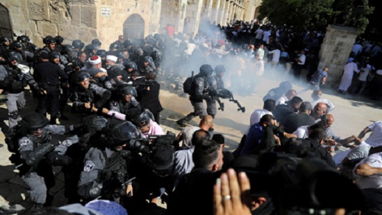 Palestinian official condemns Israeli storming of Jerusalem s Al-Aqsa Mosque on Islamic Eid Al-Adha
