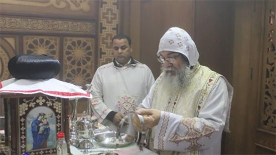 Bishop of Minya ordains new deacons at St. George Church 