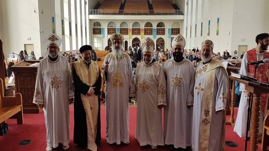 Bishop Makar presides over the Holy Mass in Canada 