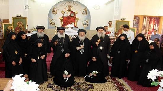 Two new nuns ordained in the monastery of Batoul in Mallawi 