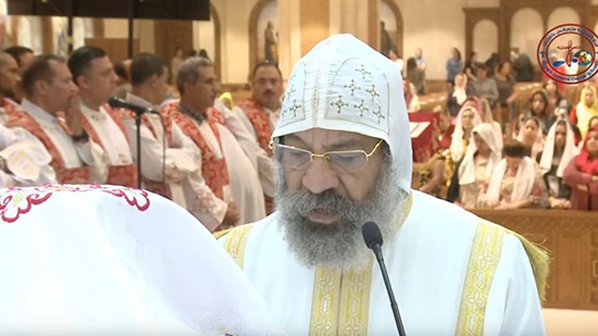 Bishop Raphael celebrates Holy Mass at St. Mark s Cathedral in Kuwait 