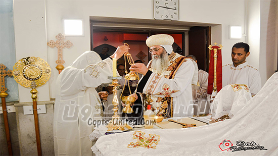 Archbishop of Jerusalem visits Coptic Church in Lebanon