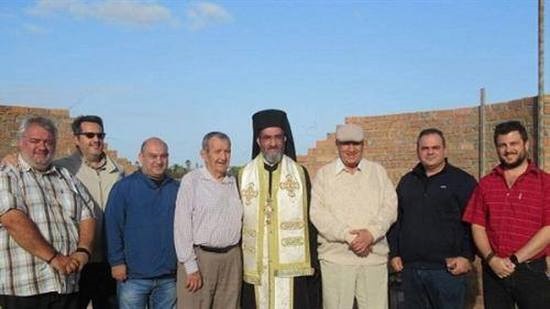 Archbishop of Greek Orthodox lays foundation stone for a church in South Africa 