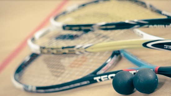 Love story on the squash courts
