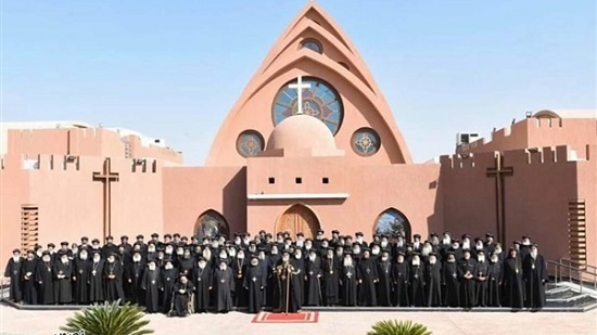 Pope Tawadros delivers weekly sermon at St. Bishoy Monastery 