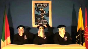 Basque separatist group Eta 'declares ceasefire