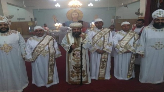 The churches of Suez pray for good, love and peace