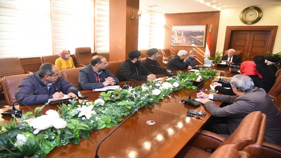 Governor discusses the inclusion of Port Said in the Holy Family s  path 