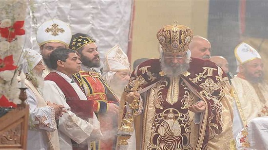 Christians in Abbasiya cathedral celebrate Coptic Christmas
