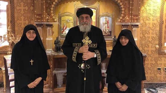 Pope Tawadros meets with nuns of the Virgin and Angel Michael Monastery in Queensland, Australia