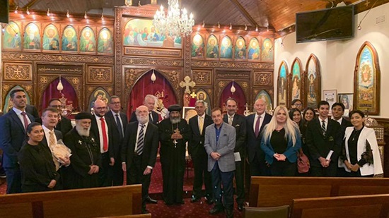 Bishop Tadros holds meeting with Australian judges and lawyers 