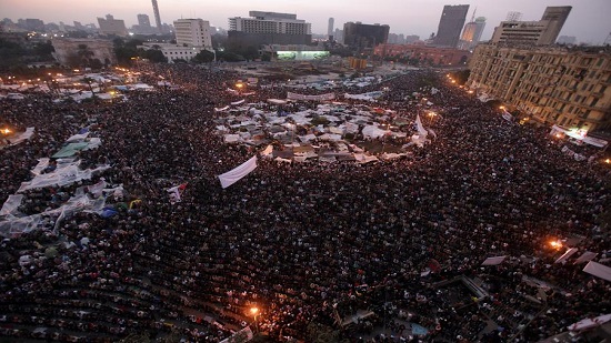 The anniversary of Mubarak’s ouster
