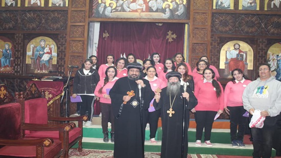 Bishop Martirous visits the Diocese of the New Valley