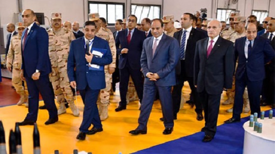 Egypts Sisi attends inauguration of new military factory
