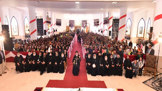 Pope opens the seventh conference for expatriates in Wadi Al-Natroun 