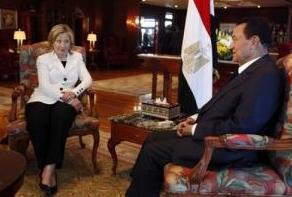 Mubarak meets Clinton ahead of ME talks