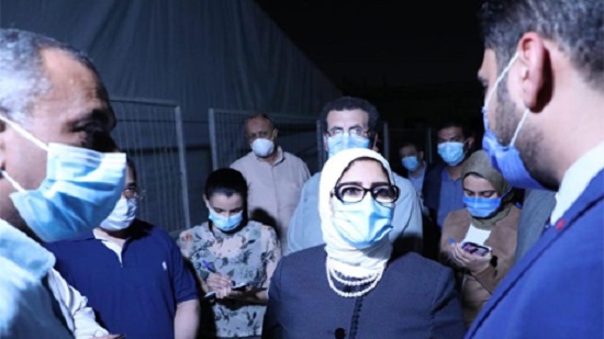Cairo hospital setting up field tents for suspected coronavirus patients