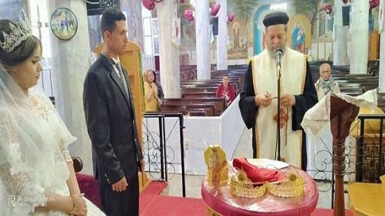 Matruh diocese holds its first wedding ceremony under Coronavirus 
