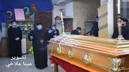 Shubra al-Khaimah diocese holds funeral of Father Poula Ayyad