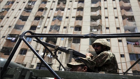 Militants attack Karachi stock exchange, killing at least 3
