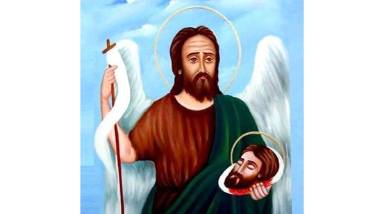 The Coptic Church celebrates the feast of St. John the Baptist 
