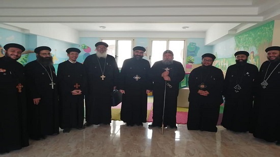 Bishop Ilarion visits the Church of Bashayer Al-Khair

