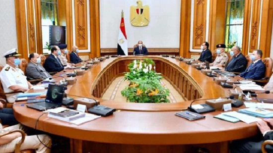 Egypt s Sisi convenes with defence council to discuss GERD dispute Libya crisis
