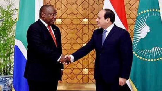 Egypt rejects unilateralism compromising right to Nile water, Sisi tells South African counterpart