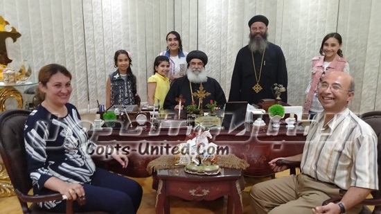 Rania Abdel-Masih celebrates 44th enthronement feast of Bishop Benjamin

