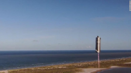 This odd flying metal cylinder is a prototype for Elon Musk s Mars rocket
