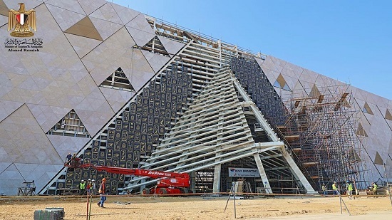 CNN broadcasts promotional film about the Grand Egyptian Museum