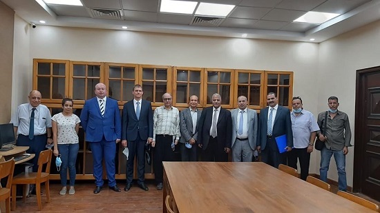 The Russian embassy delegation visits Coptic Studies Institute

