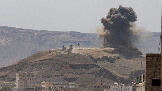 Saudi coalition attack Houthi military sites in Yemens Sanaa: Al-Arabiya