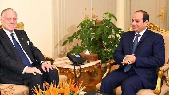 President Sisi meets with head of US-based World Jewish Congress

