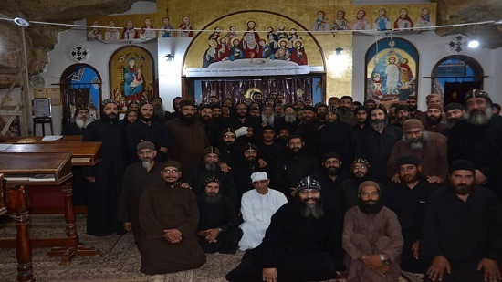 Archbishop of Fayoum discusses service in Wadi El Rayyan monastery
