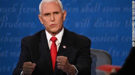 Debate coach: Pence offers tour through upside-down world
