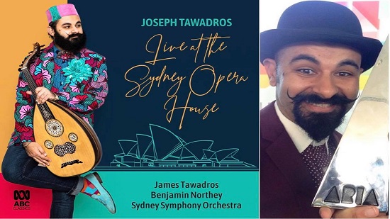 Joseph Tawadros nominated for the Aria International Award

