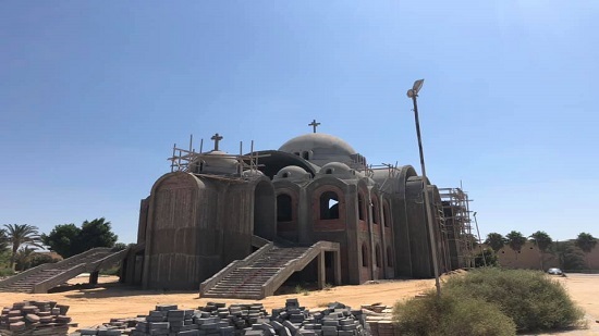 St. Mina Monastery carries out the final finishes of the Church of Alexandria Martyrs
