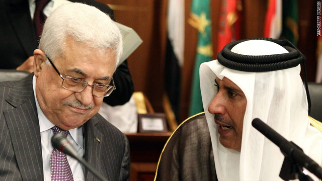 Arab League backs Palestinian leader on peace talks