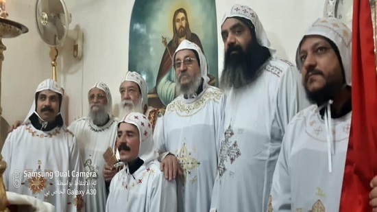 Two new monks ordained at the monastery of St. Pachomius in Edfu
