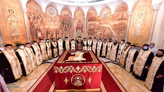 Pope reopens St. Mark Shrine in the Great Cathedral
