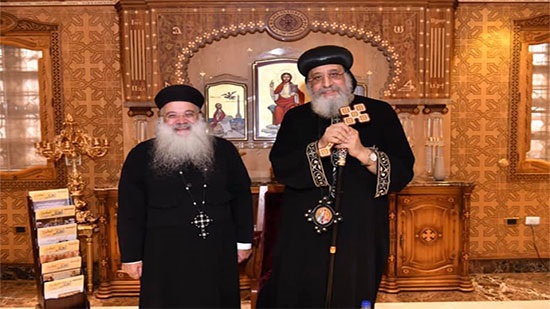 Pope Meets with the Priest of the Coptic Church in Jordan

