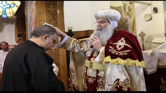 Bishop of Northern Giza ordains a new priest
