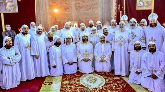 3 priests ordained in the monastery of St. Hermina in Assiut
